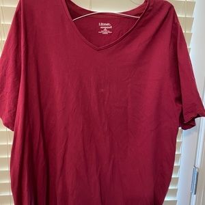 Wine colored shirt